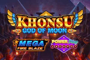 Playtech : Mega Fire Blaze: Khonsu God of Moon PowerPlay Jackpot - SPONSOR777
