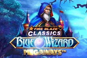 Playtech : Fire Blaze: Blue Wizard Megaways - SPONSOR777