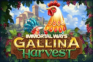 Playtech : Immortal Ways Gallina Harvest - SPONSOR777